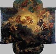 Eugene Delacroix Apollo Vanquishing the Python Spain oil painting artist